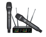AIR-B2 2 Channel UHF Wireless Microphone System with Rechargeable Handheld Mics - TRUEWAVE PRO, Microphones, TRUEWAVE PRO at MSMAV