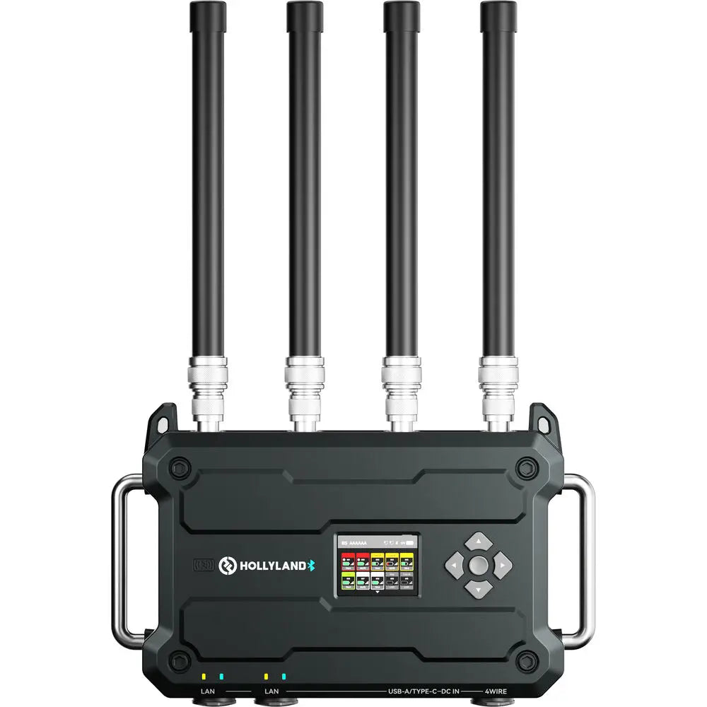 Hollyland Solidcom C1 Pro Roaming Hub 20S Full-Duplex Wireless Intercom System with 20 Single-Ear Headsets (V-Mount), Wireless Transmission, Hollyland at MSMAV