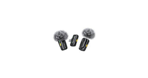 Hollyland LARK A2 Mini Duo Wireless Microphone, Space Gray (USB-C RX)