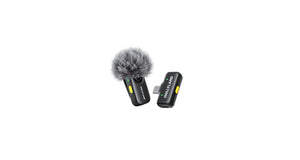 Hollyland LARK A2 Solo Wireless Microphone, Space Gray (USB-C RX)