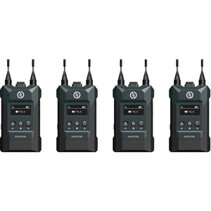 Hollyland Solidcom M1 Full-Duplex Wireless Intercom Solution (4 Beltpacks), Wireless Intercom System, Hollyland at MSMAV