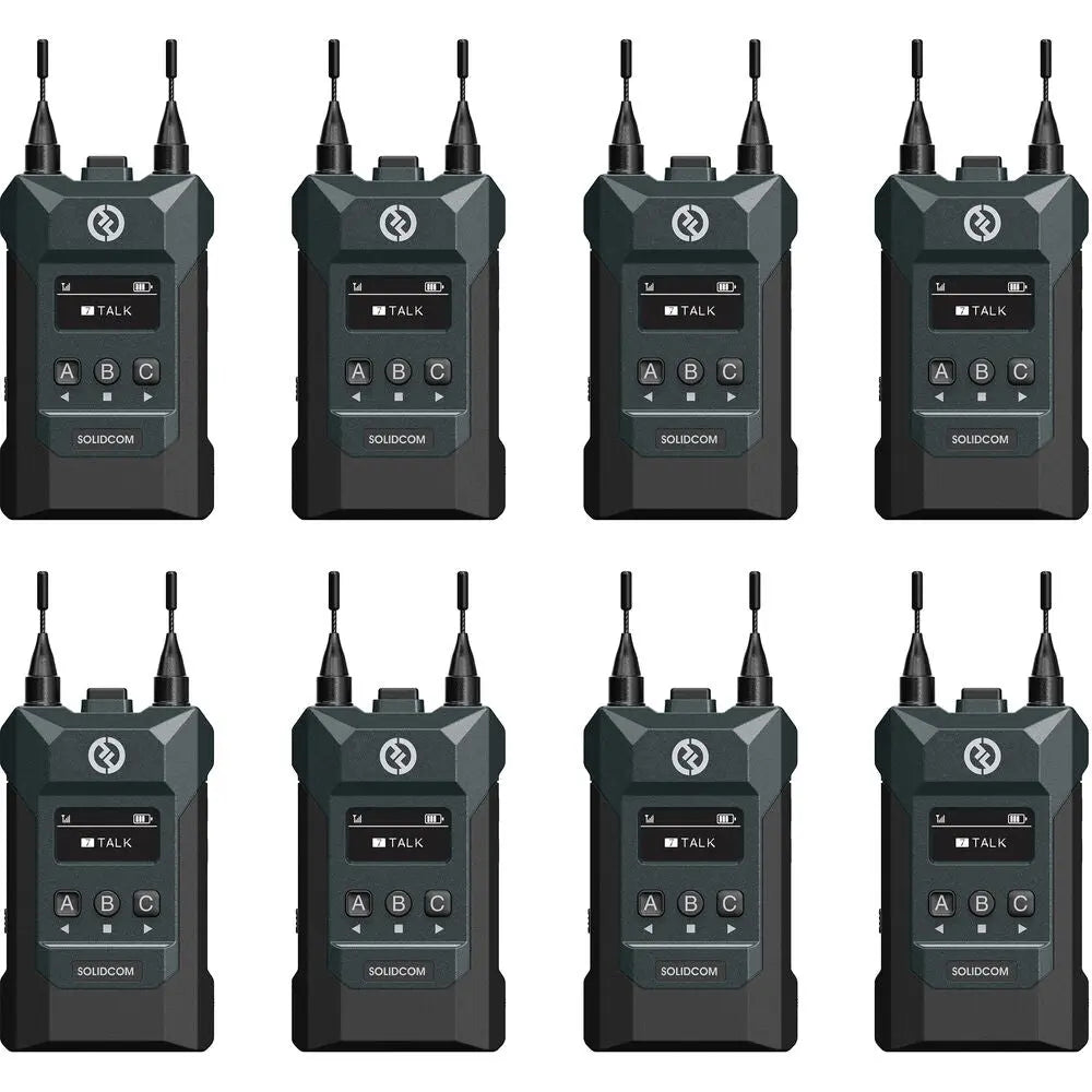 Hollyland Solidcom M1 Full-Duplex Wireless Intercom Solution (8 Beltpacks), Accessories for Wireless Intercoms, Hollyland at MSMAV