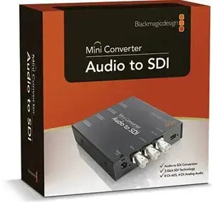 Blackmagic Design Mini Converter Audio to SDI 4K, Video Transmission, Blackmagic Design at MSMAV