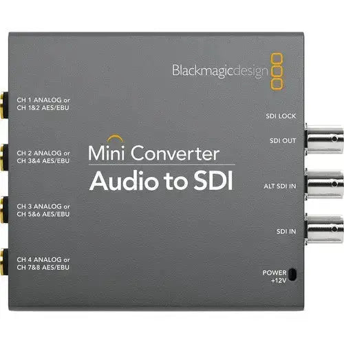 Blackmagic Design Mini Converter Audio to SDI, Video Transmission, Blackmagic Design at MSMAV