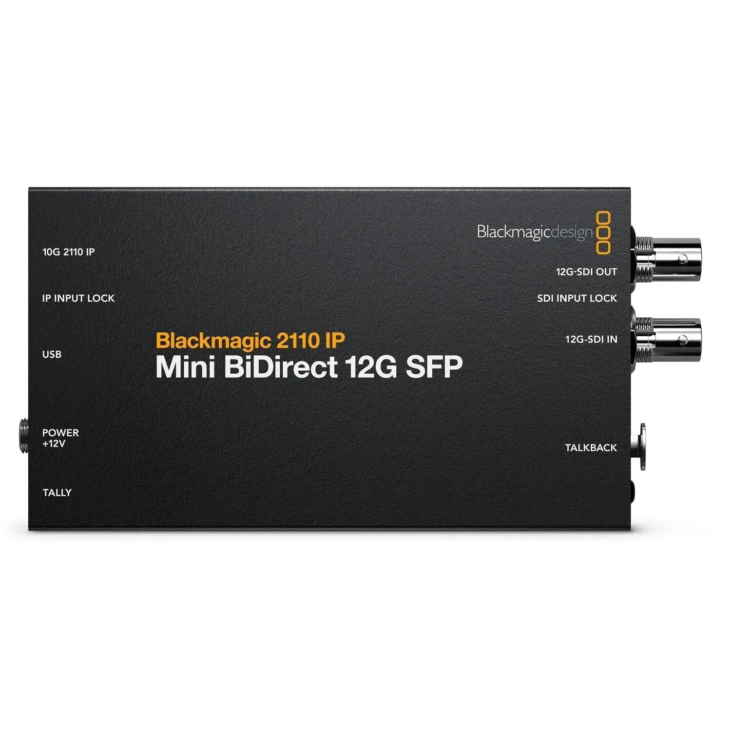Blackmagic Design 2110 IP Mini BiDirect 12G SFP Converter, Signal Converters, Blackmagic Design at MSMAV
