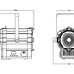 OPERAC100VWF - Compact Fresnel Engine with 100W COB Variable White LED at MSMAV