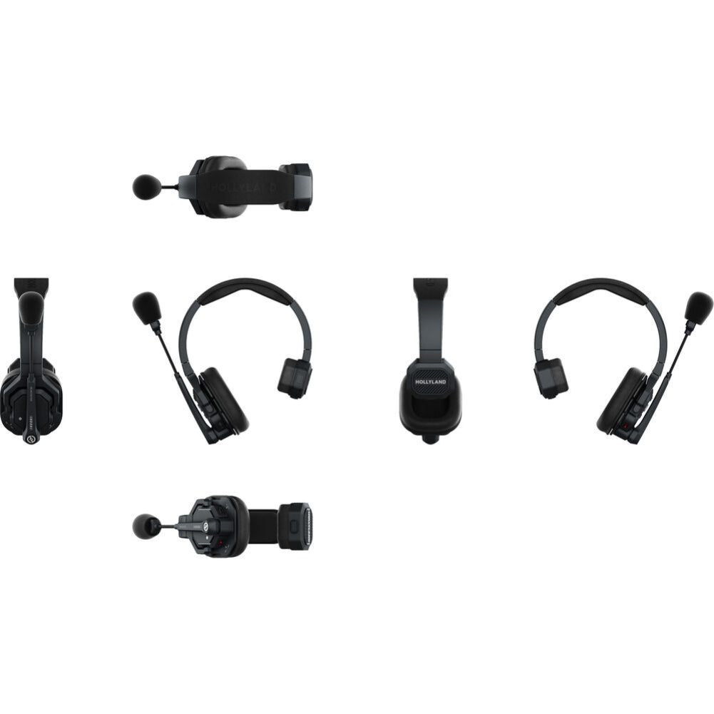 Hollyland Solidcom SE Global 4S 4-Person Full-Duplex Single-Ear Noise-Canceling Headset Intercom System, Wireless Transmission, Hollyland at MSMAV