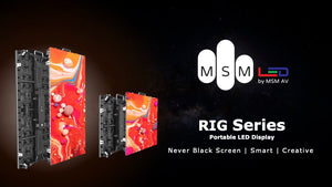 RIG Series Smart Curved Rental Events Never Black Led Screen P2.6 Indoor Pantallas Led Display Video Wall Panel at MSMAV