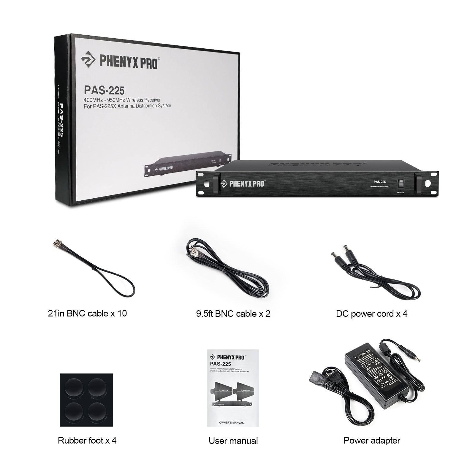 PAS-225 | Wireless Receiver for PAS-225X Antenna Distribution System | Stocked in AU