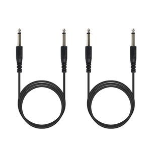 PTA-CBL | 1/4 inch TS to TS Audio Cable (Pack of 2) - MSM AV - MSMAV