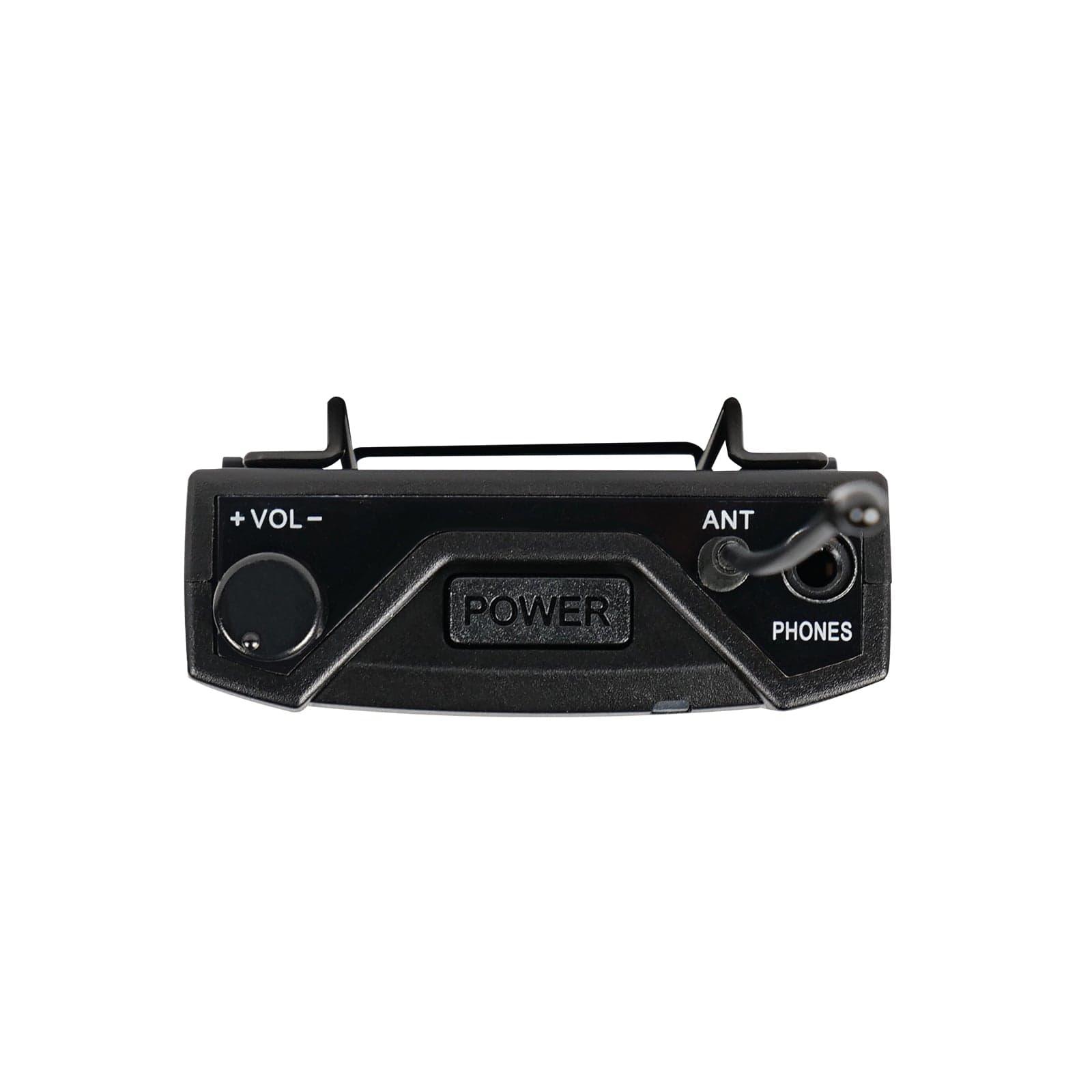 PTM-10-2B | UHF Stereo Wireless In-Ear Monitor System - MSM AV - MSMAV