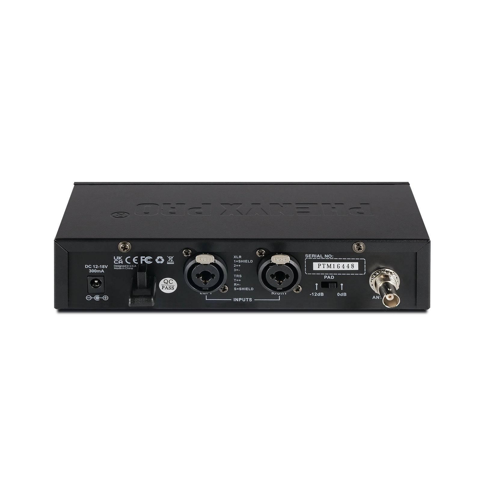 PTM-10-4B | UHF Stereo Wireless In-Ear Monitor System - MSM AV - MSMAV