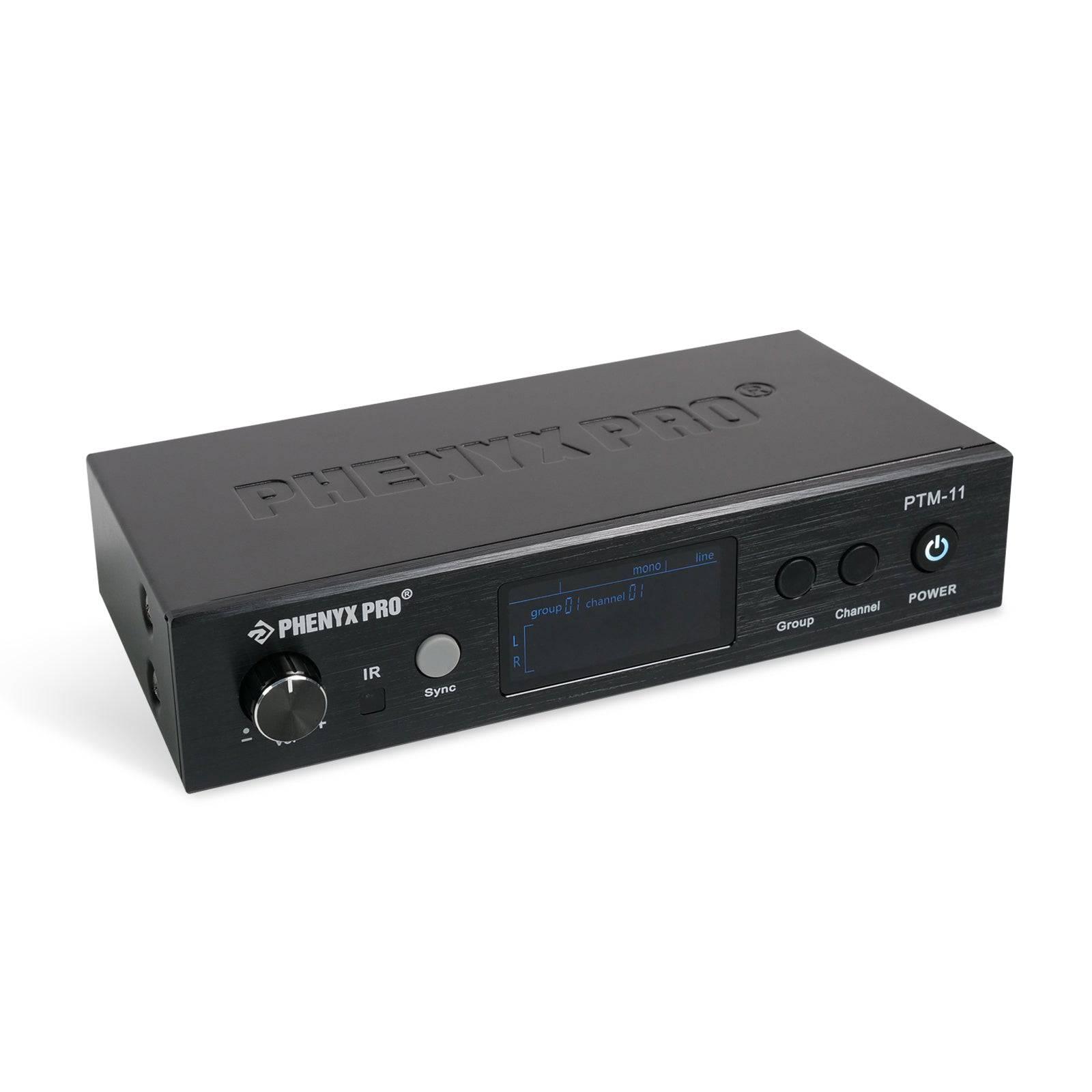 PTM-11-1B | UHF Mono Wireless In-Ear Monitor System w/ 1 Loop Output - MSM AV - MSMAV