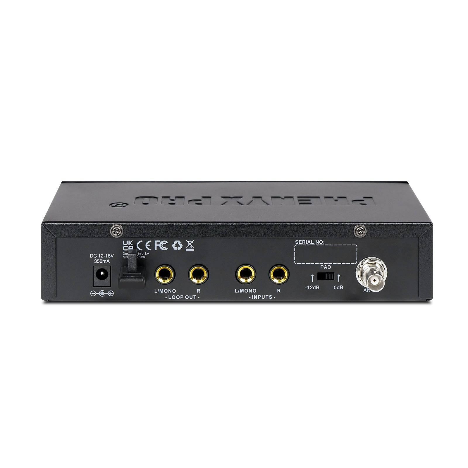 PTM-11-4B | UHF Mono Wireless In-Ear Monitor System w/ 1 Loop Output - MSM AV - MSMAV