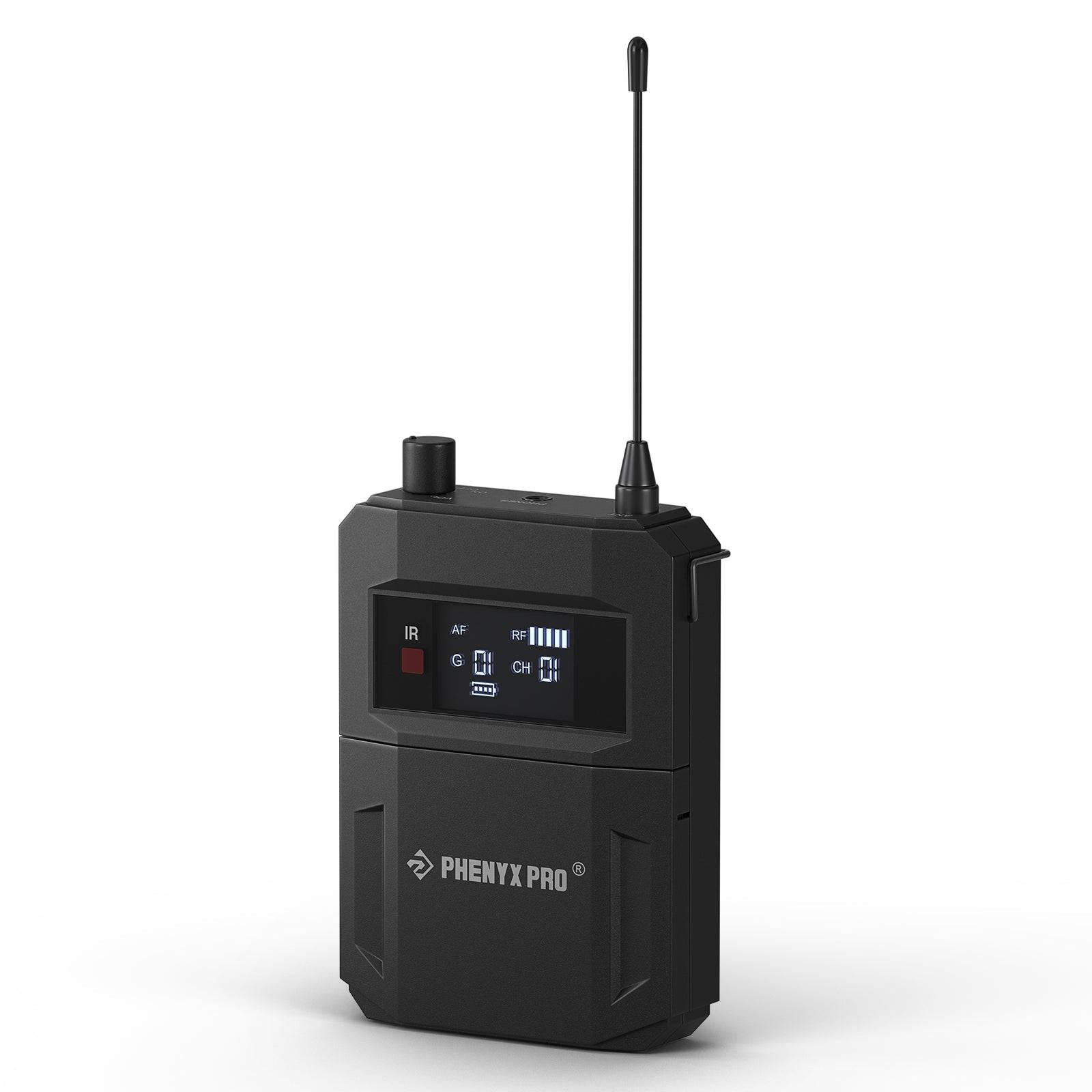 PTM-33-4B | UHF Mono Wireless In-Ear Monitor System w/ 4 Loop Outputs - MSM AV - MSMAV