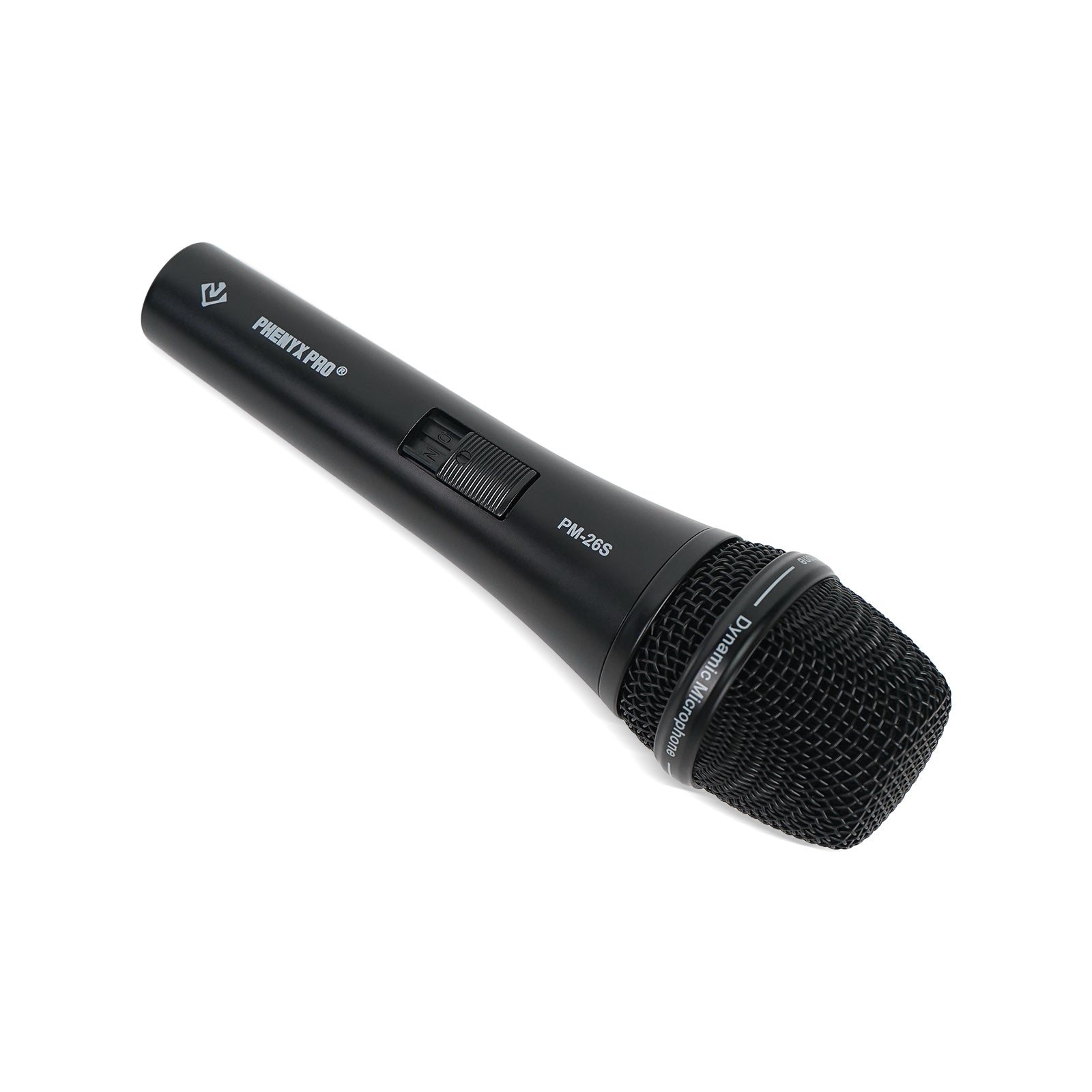 PM-26S | Wired Dynamic Supercardioid Vocal Microphone with ON/OFF Switch | Stocked in AU