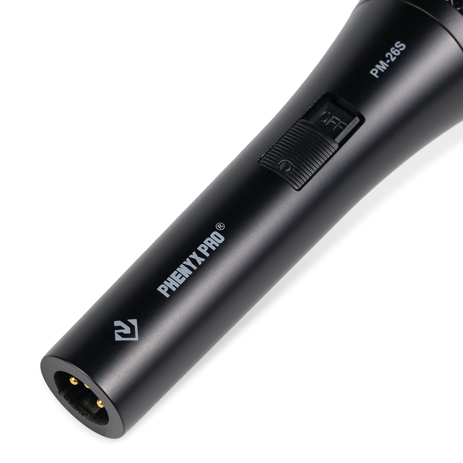 PM-26S | Wired Dynamic Supercardioid Vocal Microphone with ON/OFF Switch | Stocked in AU
