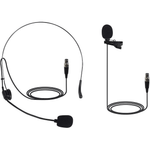 1HM1LM-BLK | Lapel & Headset Mic Combo w/ 3-Pin XLR Jack (Pack of 2) | Stocked in AU
