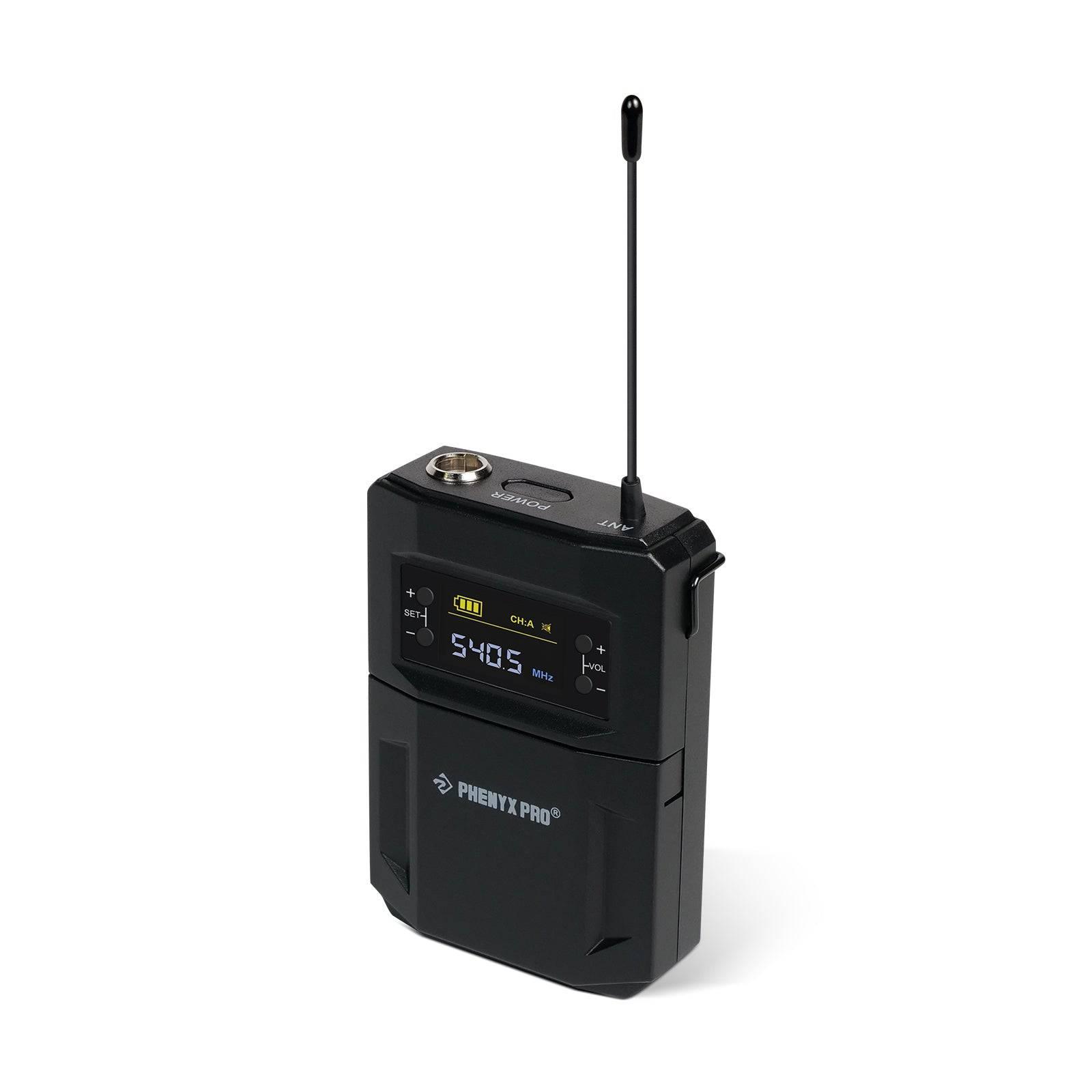 PTU-52-1H1B | Dual Wireless Microphone System w/ Frequency Hopping - MSM AV - MSMAV