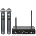 PTU-52-2H | Dual Wireless Microphone System w/ Frequency Hopping