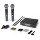 PTU-71-2H Wireless Microphone System – Dual UHF with Auto-Scan | Stocked in AU