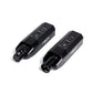 PTU-X - Black - Plug-on XLR Wireless Transmitter Receiver System - Side-Angle - Phenyx Pro