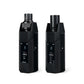PTU-X - Black - Plug-on XLR Wireless Transmitter Receiver System - Side-by-Side - Phenyx Pro